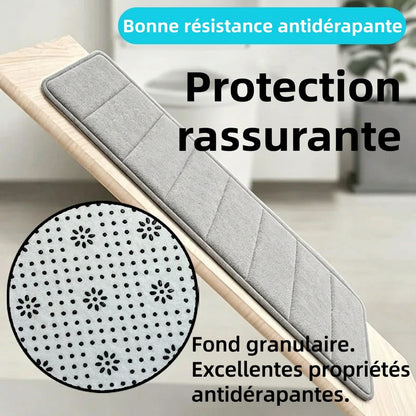 Tapis de Salle de Bain Velours Microfibre — Absorption Rapide & Confort
