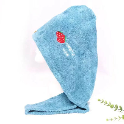 Bonnet Serviette Microfibre à Séchage Rapide pour Cheveux