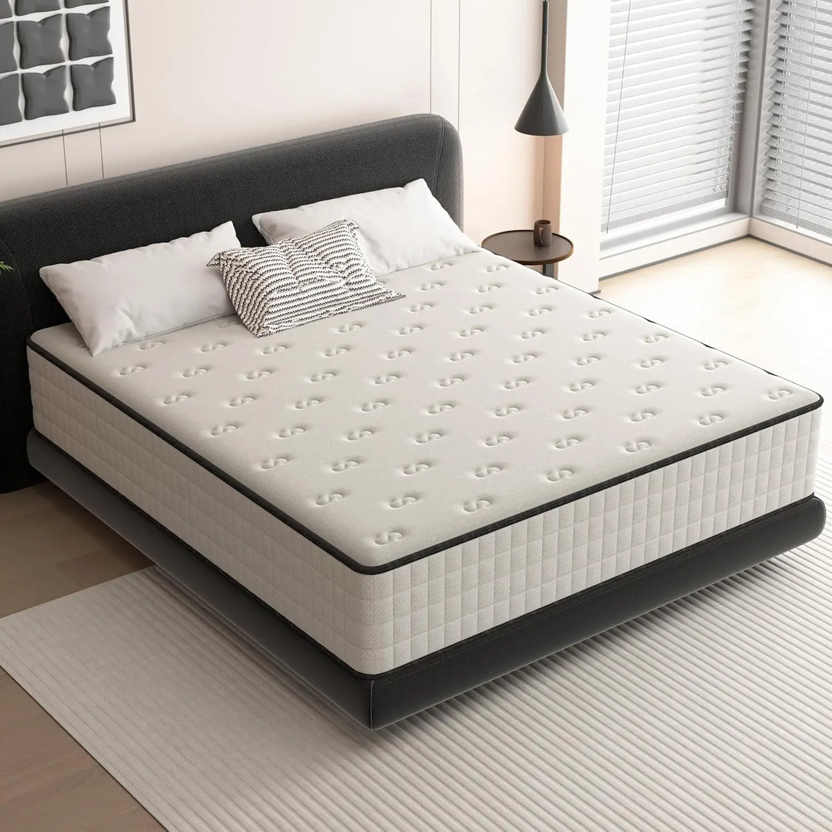 Matelas Mousse Mémoire de Forme DEWINNER | Haute Résilience | 16 à 30 cm