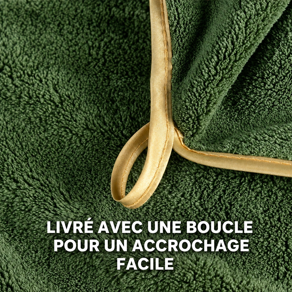 Ensemble 8 Serviettes Bain Corail – Douceur & Absorption Rapide