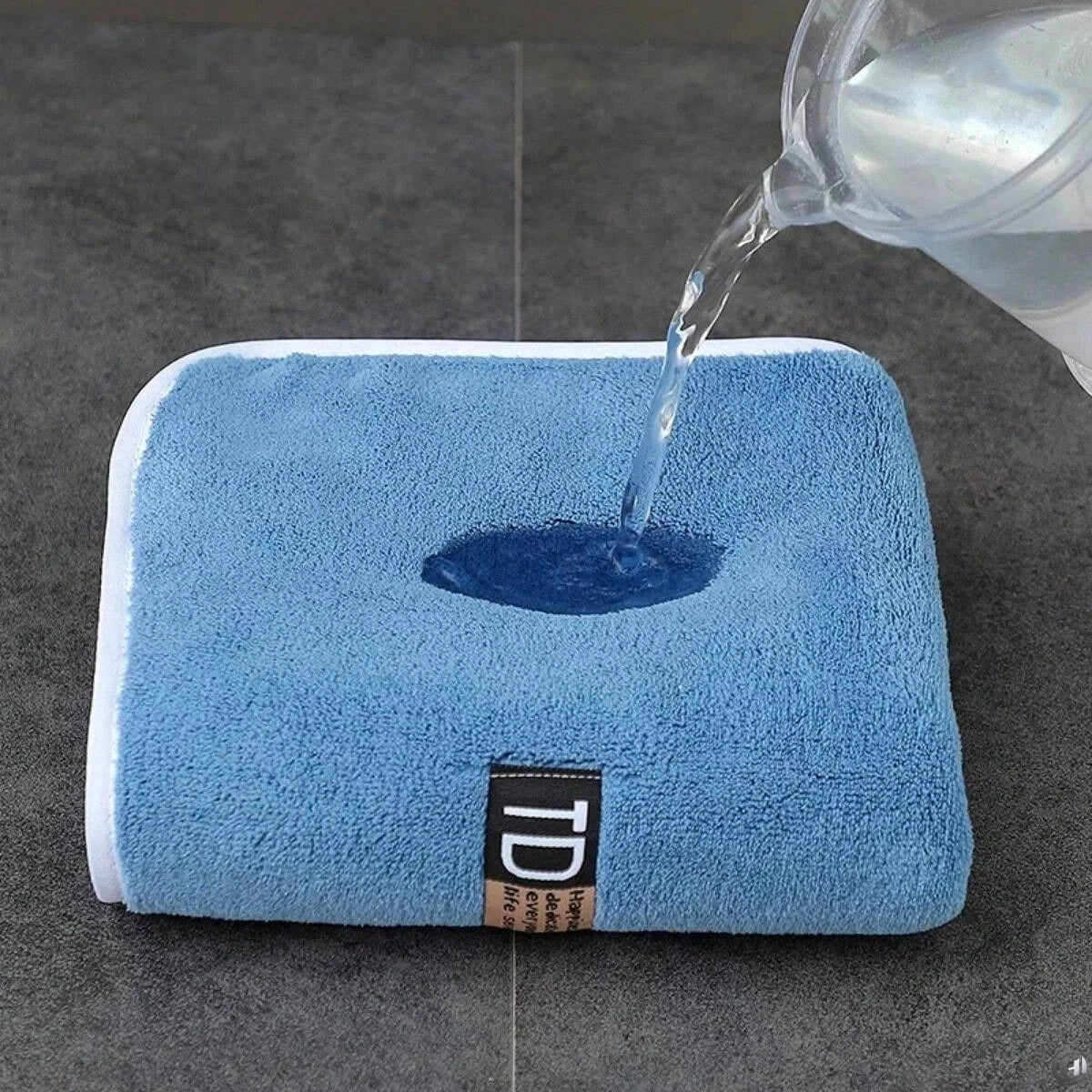 Lot de 6 Serviettes Microfibre 40×80 cm | Douces, Absorbantes & Séchage Rapide | 4 Coloris